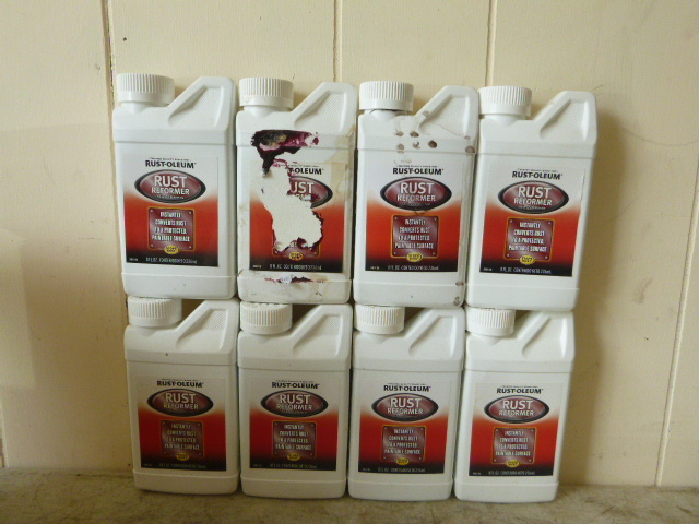 lot 81 image: 8 Bottles of Rust-Oleum Rust Reformer