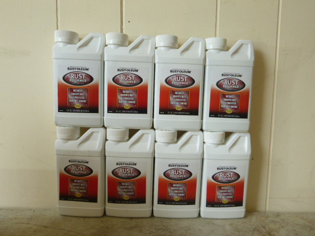 lot 82 image: 8 Bottles of Rust-Oleum Rust Reformer