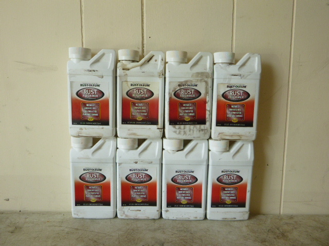lot 83 image: 8 Bottles of Rust-Oleum Rust Reformer