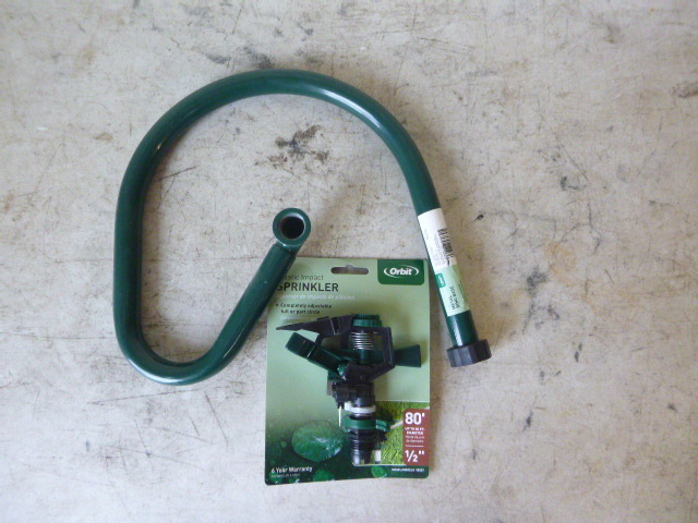 lot 100 image: Orbit Sprinkler Head and Base
