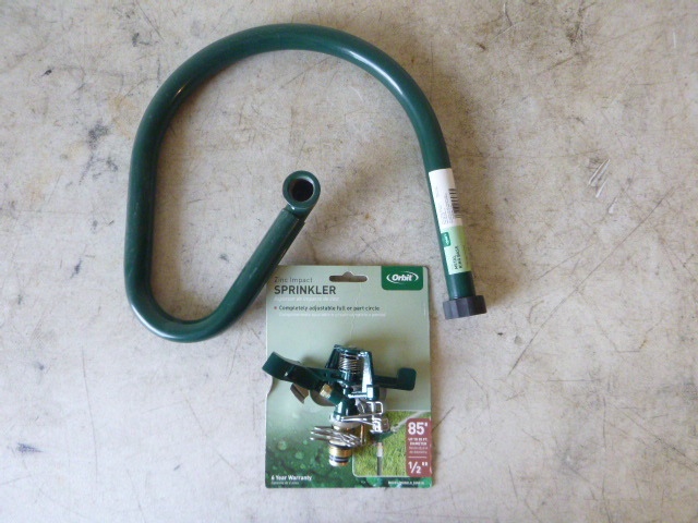 lot 101 image: Orbit Sprinkler Head and Base