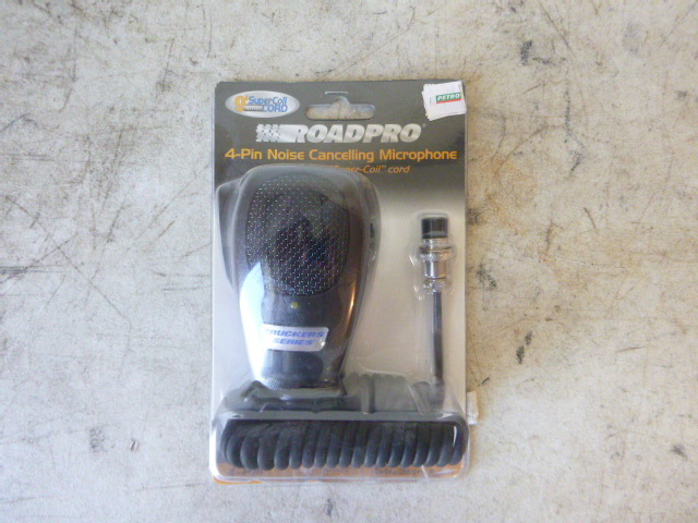 lot 143 image: Road Pro 4-Pin Noise Cancelling Microphone