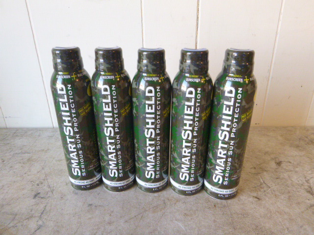 lot 149 image: 5 Bottles of Smart Shield All Natural Insect Repellent and Sunscreen