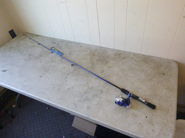 lot 169 image: Shakespeare Firebird Rod and Reel
