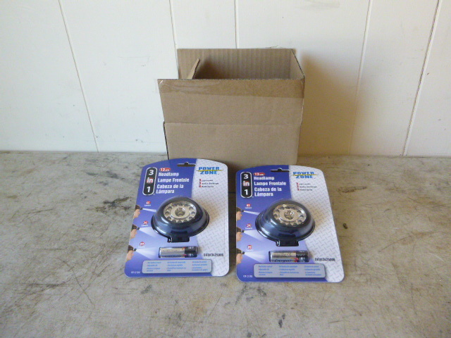 lot 173 image: 2 Power Zone 13 LED Headlamps