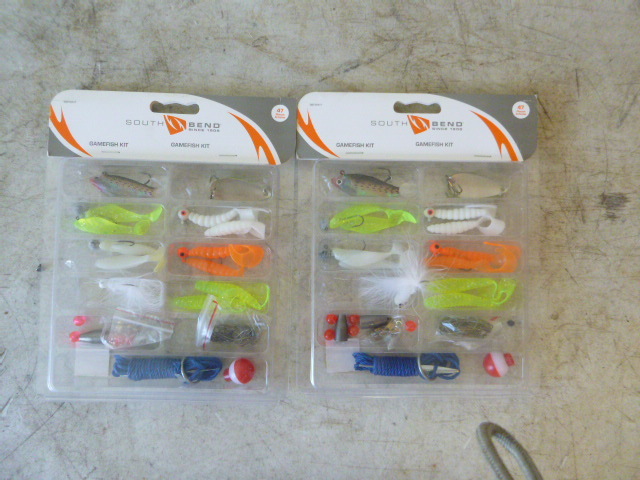 lot 174 image: 2 South Bend Gamefish Kits