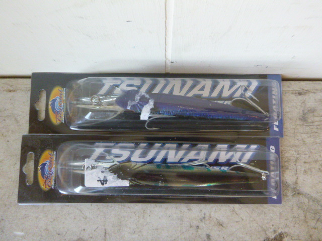 lot 184 image: 2 Tsunami Floating Lures