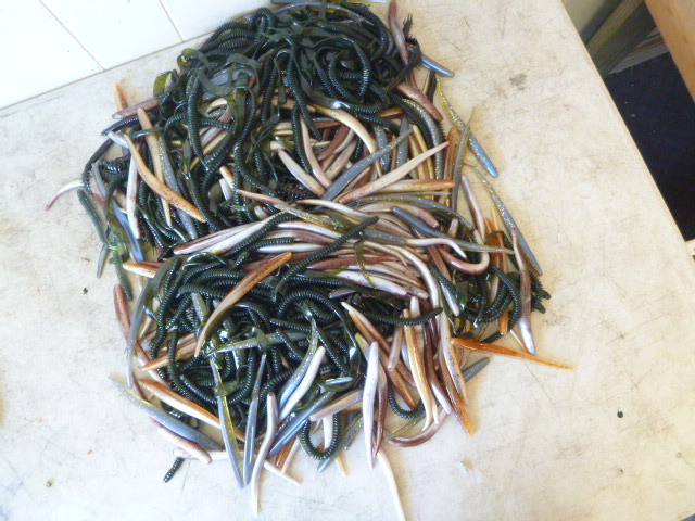 lot 187 image: Miscellaneous Plastic Worms