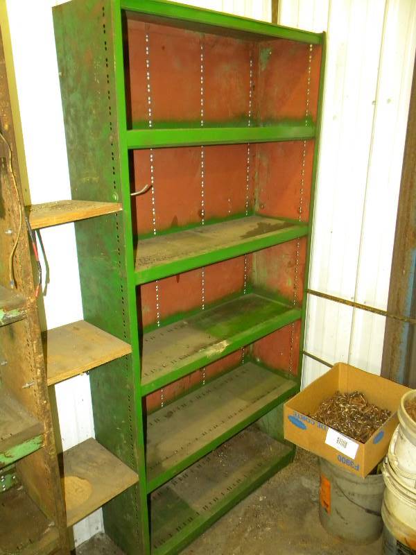 lot 63 image: Metal Shelving Units