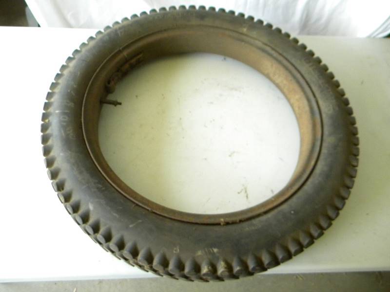 lot 95 image: Vintage Gillette Tire