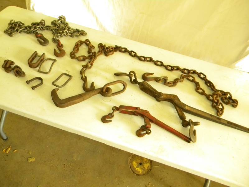 lot 142 image: Chains,Binders and Tow Hook