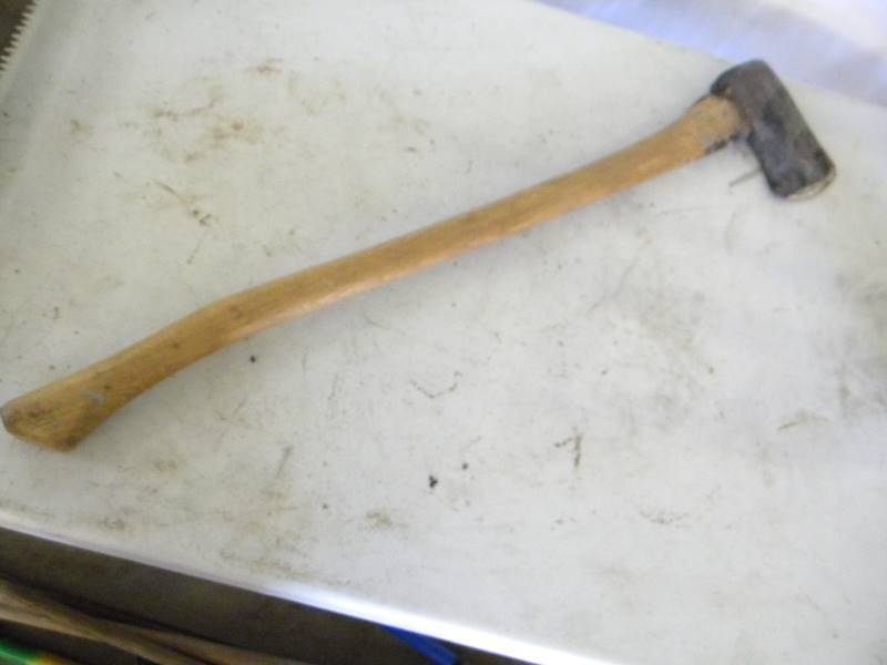 lot 239 image: Hickory Handled Axe