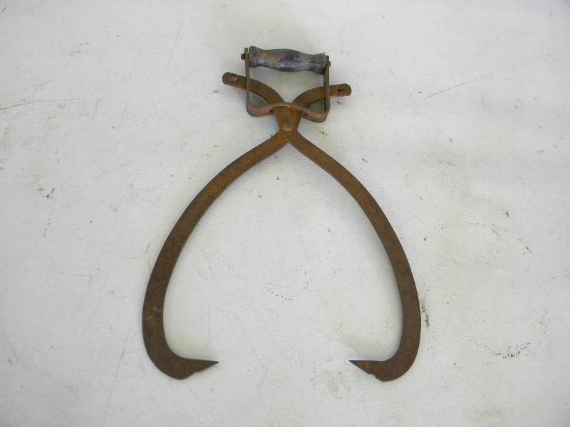 lot 241 image: Vintage Ice Tongs