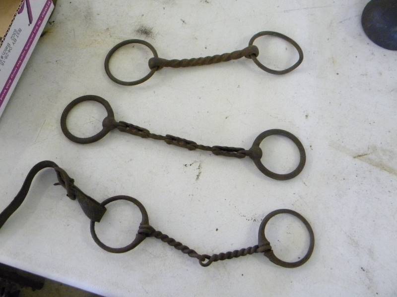 lot 292 image: Vintage Horse Bits