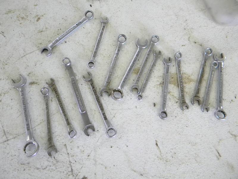 lot 194 image: Craftsman Mini Wrench Set