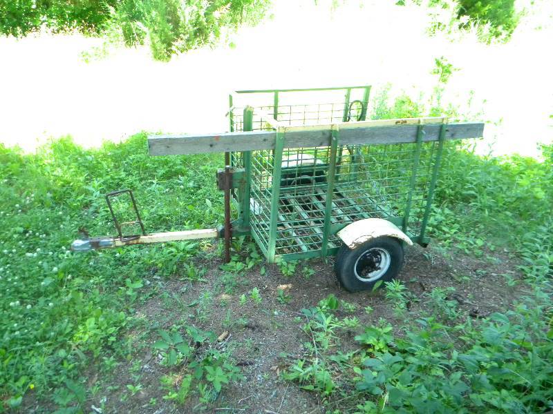 lot 448 image: Mini Implement Trailer