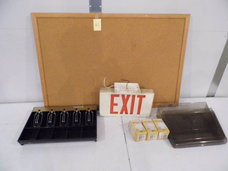 Cash Drawer Insert - Bulletin Board