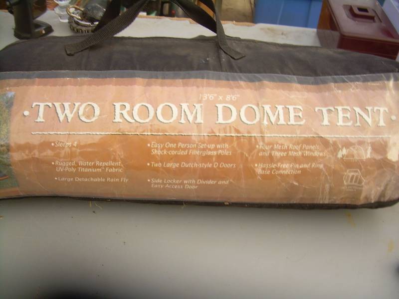 lot 45 image: 2 ROOM DOME TENT