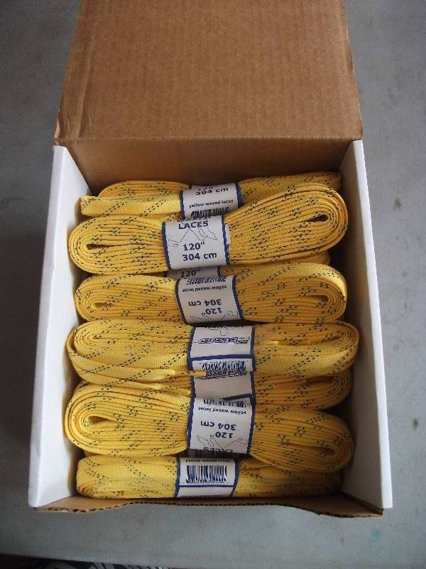 New Laces Box Of 25 Pr. 120 Inches