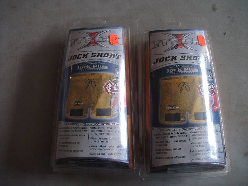 2-Junior Size Large 16-18 Jock Shorts With Cup