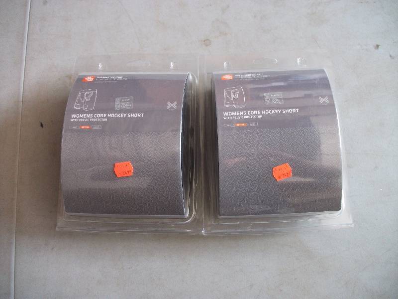 2-Shock Doctor Womens Hockey Shorts 1-Size Small1-Size XL