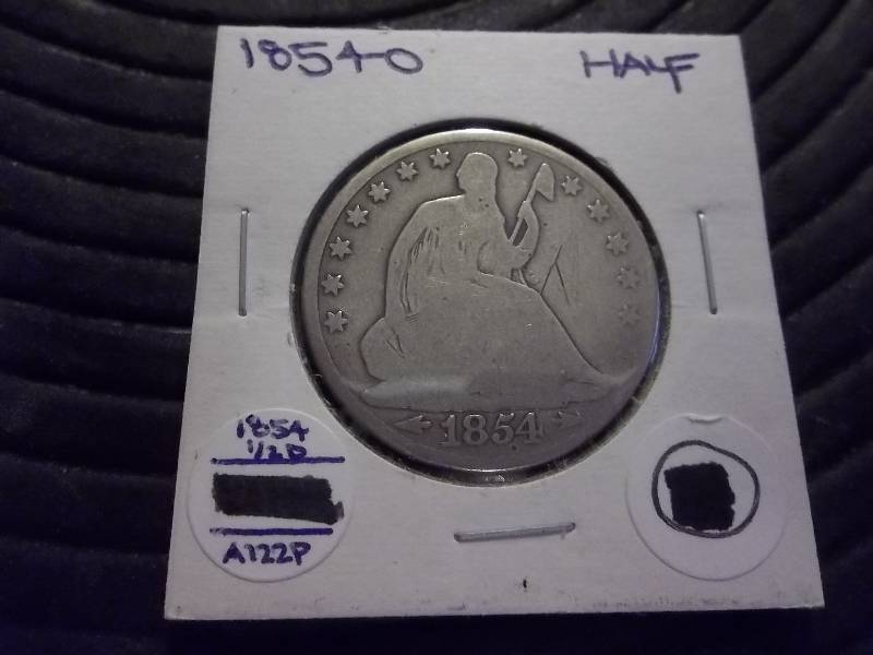 1854 O Seated Liberty Half Dollar