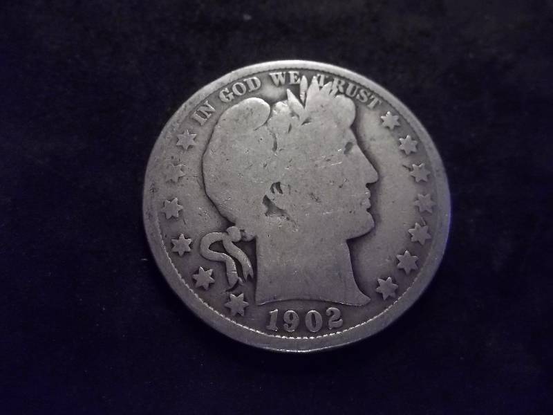 1902 Barber Half Dollar