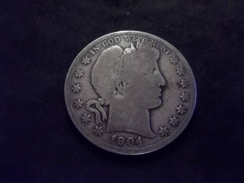 1904 Barber Half Dollar