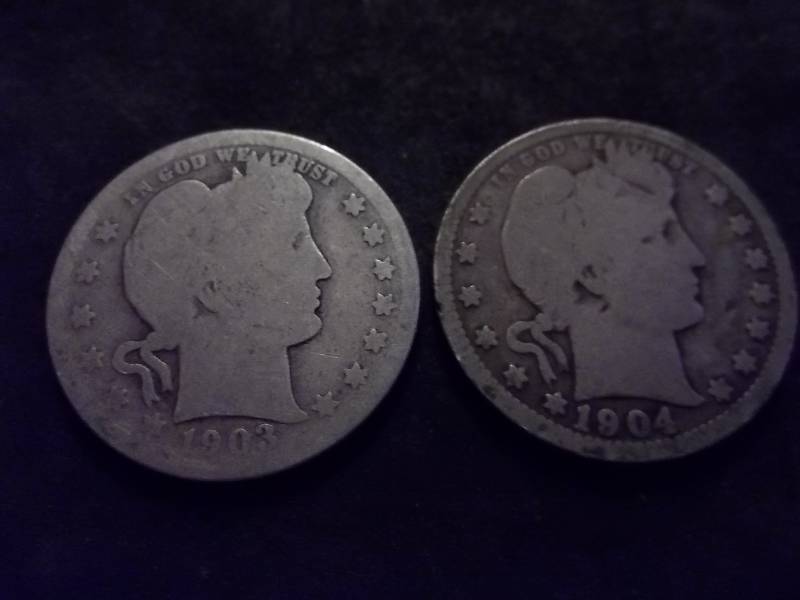 1903, 1904 Barber Quarters