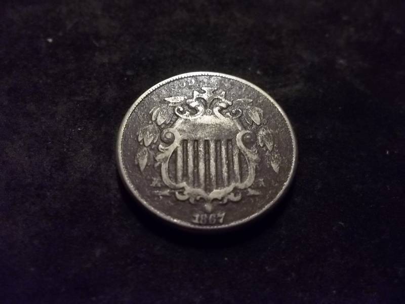 1867 Shield Nickel