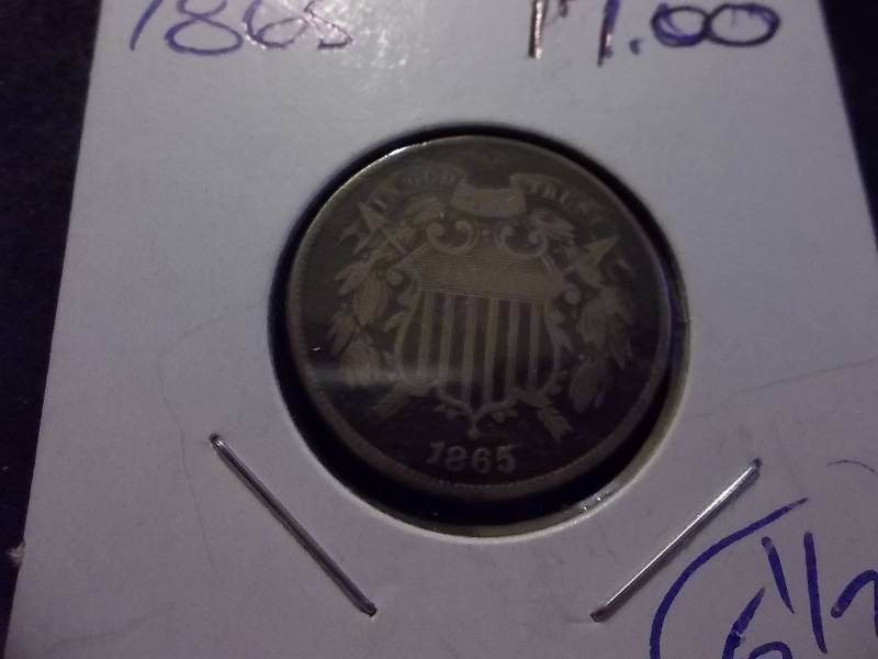 1865-2 Cent Piece