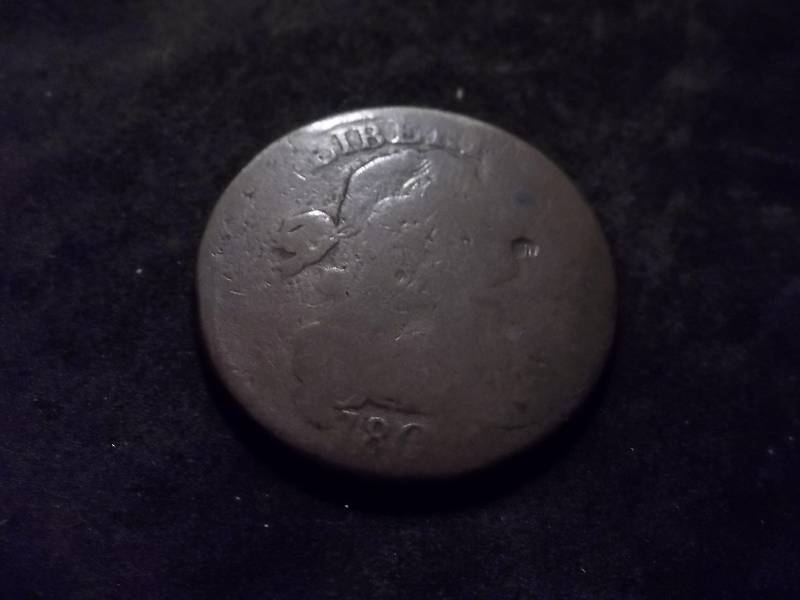 1807 Large Cent Well Circulated Some Pitting Very Old
