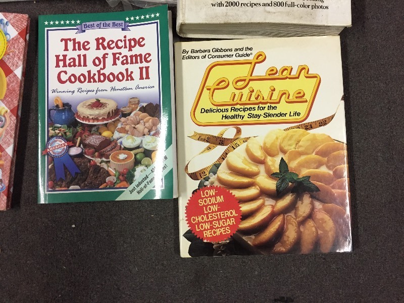 lot 73 image: Cookbooks Galore