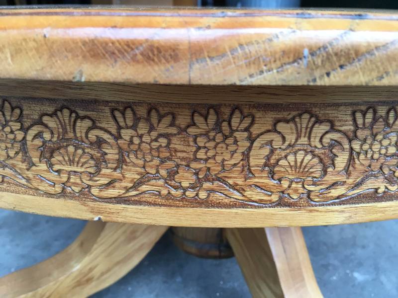 lot 38 image: VINTAGE WOOD COFFEE TABLE