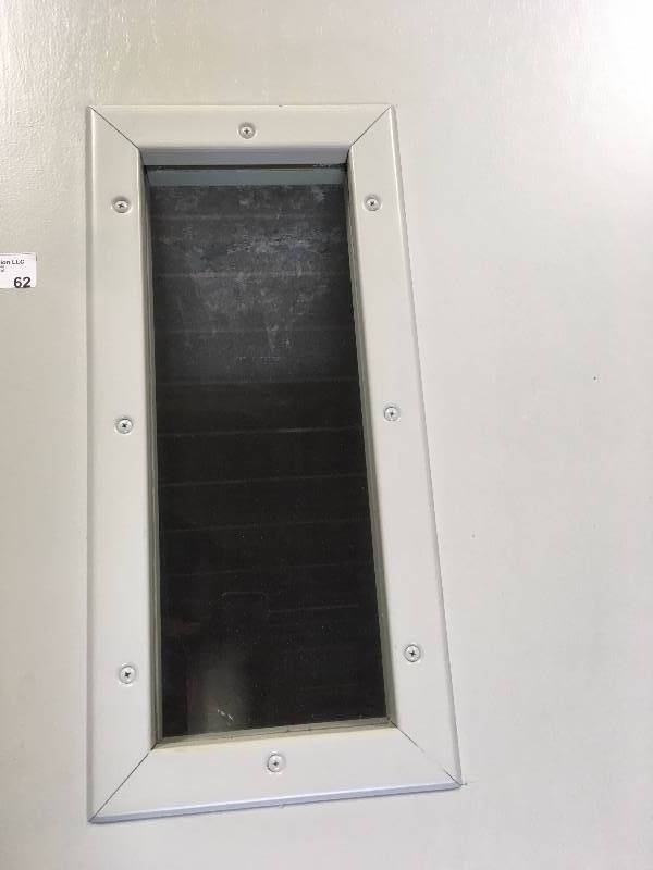 lot 62 image: (2) EXTERIOR DOORS, (1) FRAME