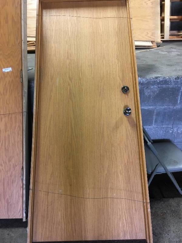 lot 63 image: (2) DOORS WITH FRAMES
