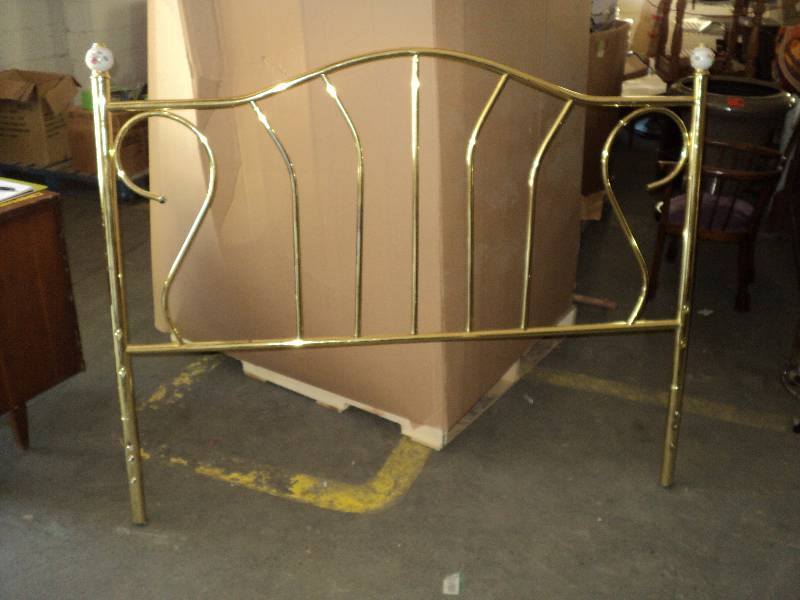 queen gold headboard...