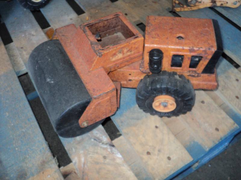 vintage tonka metal steam roller to...