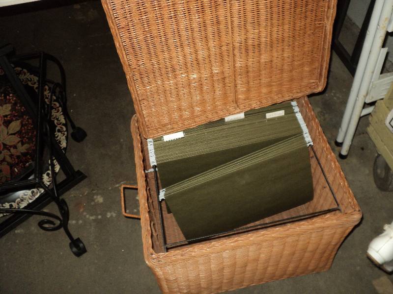 wicker filing cabinet, 18in widex 1...