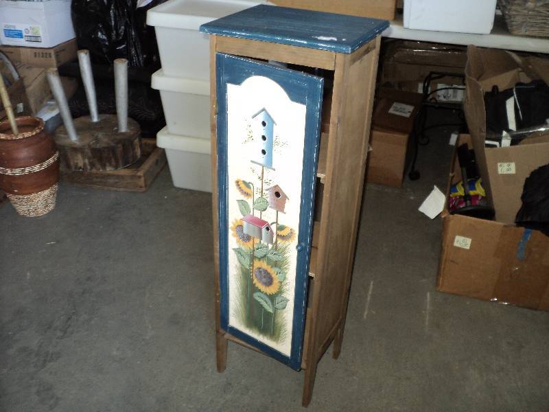 cabinet, needs back, 38in high, 12i...