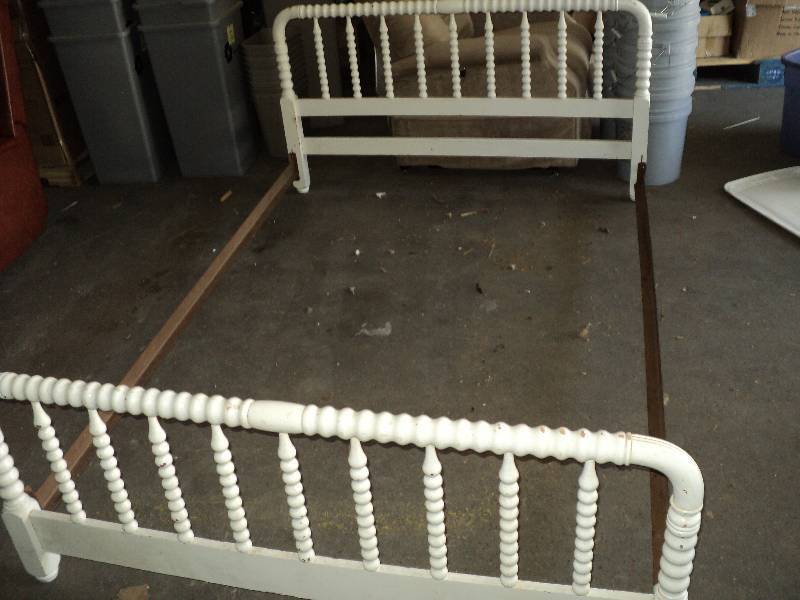 double headboard, footboard, and fr...