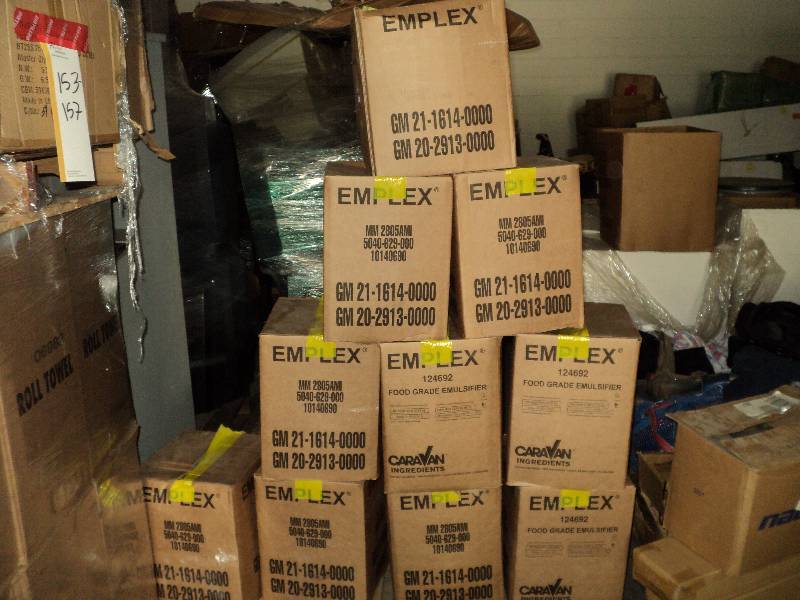 10 50lb boxes of emplex food grade ...