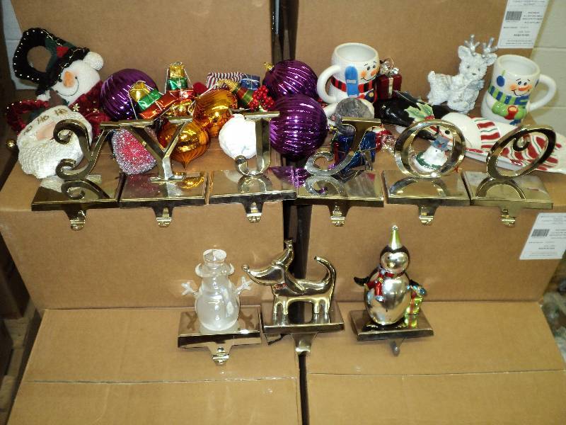 box of christmas misc....