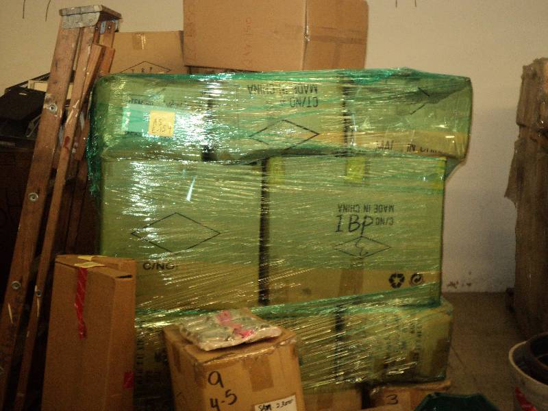pallet of cellphone cases...