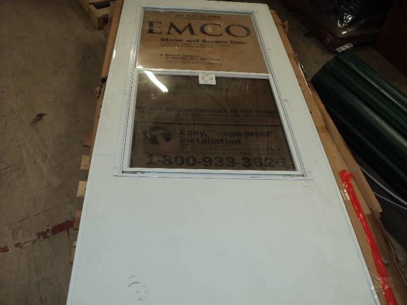 white door, 34x80 no hardware...