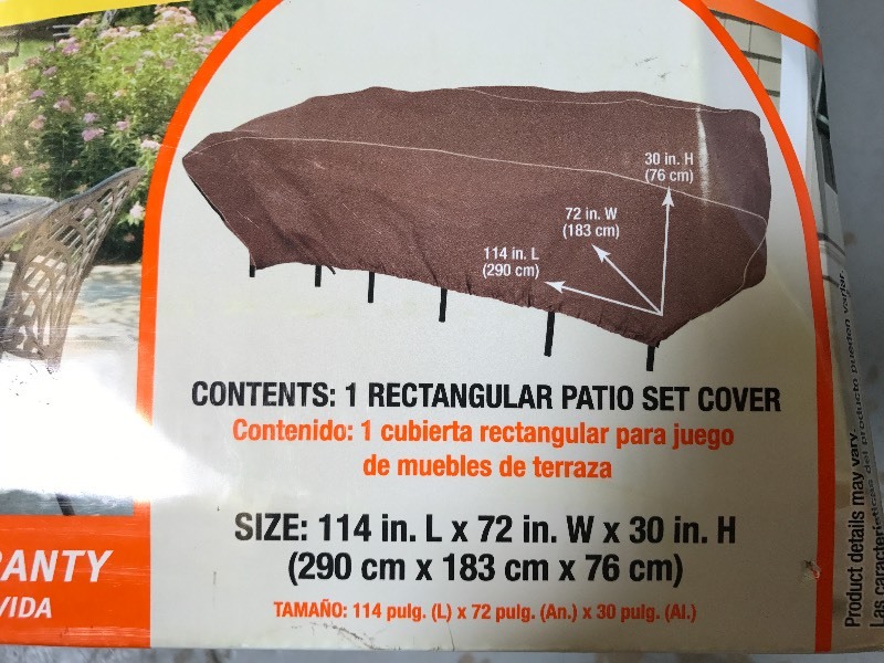 PATIO SET COVER