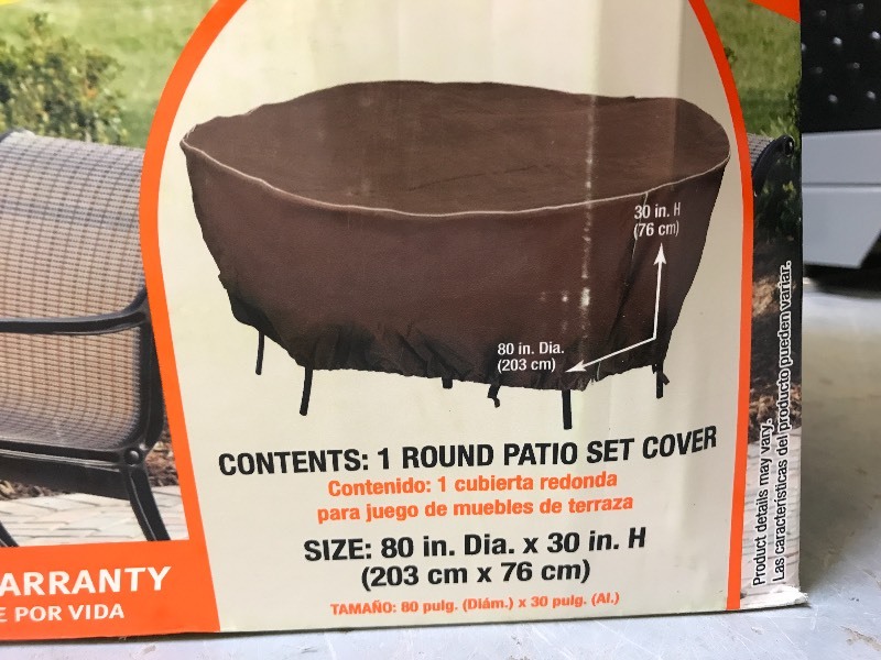 PATIO SET COVER