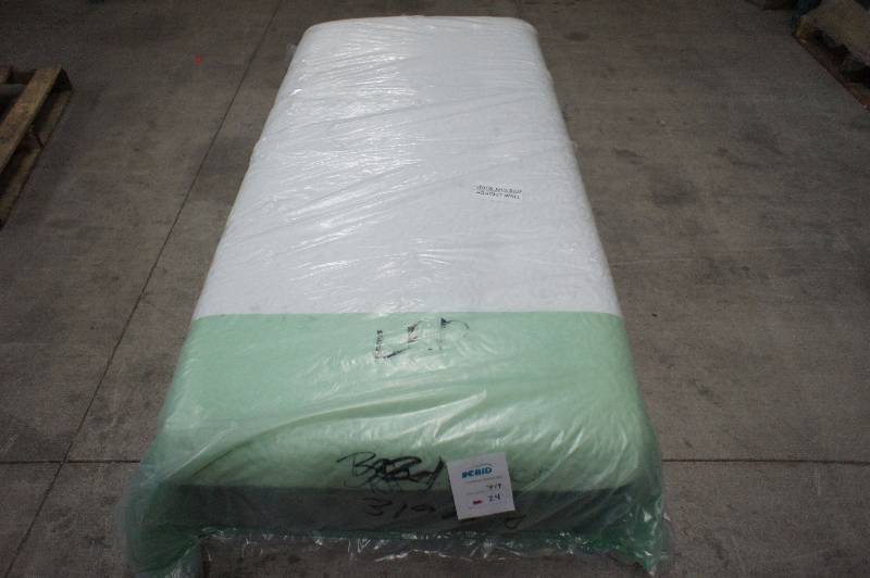 lot 24 image: New -  Twin Size - Sterns & Fosters Lux Estate Hybrid Dewhurst - Mattress - MSRP $ 1799.99