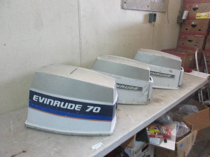 lot 8 image: Evinrude Motor Hoods