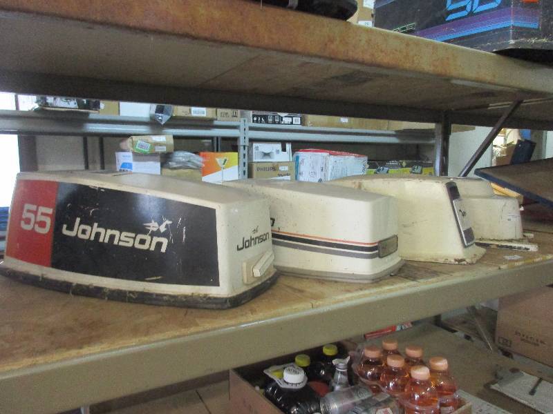 lot 9 image: Johnson Motor Hoods